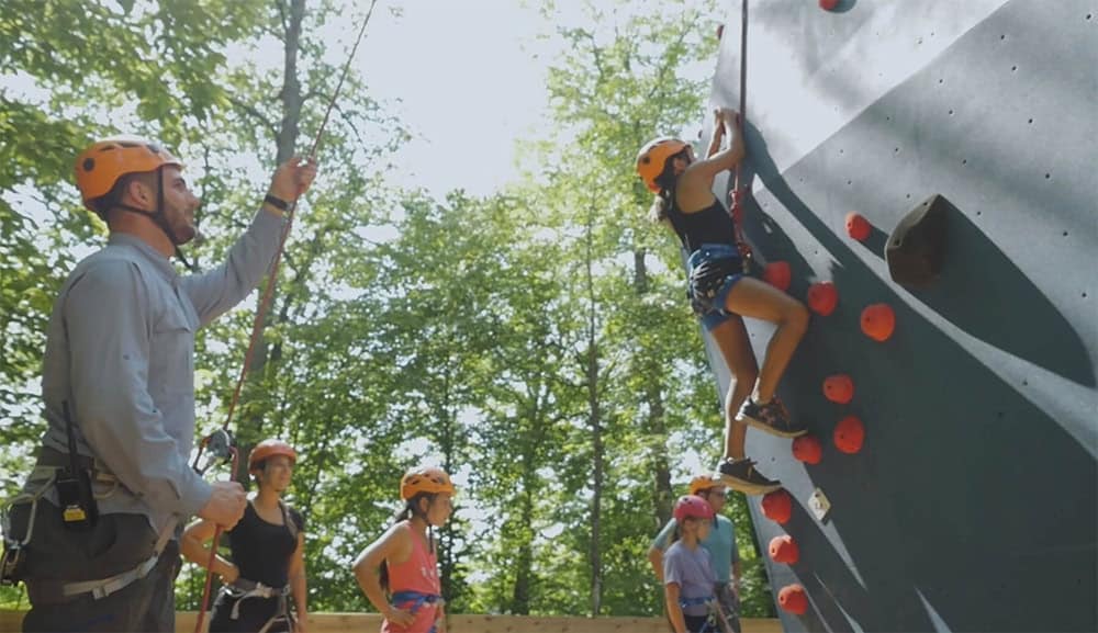 Outdoor activities in nature