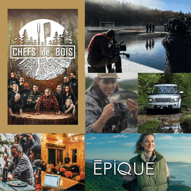 productions télévisuelles tournées à Kenauk