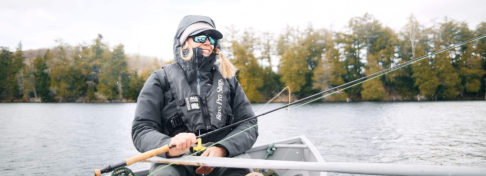 Voyage de pêche automnale près d’Ottawa